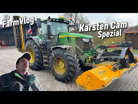 Mulchen mit dem 6R215 - Dinkel verladen & mehr