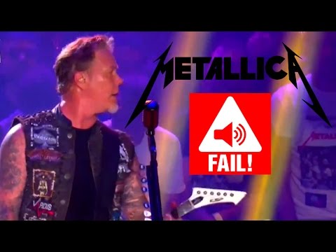 Metallica - LIVE SOUND FAIL 2015 (Ride The Lightning) Brasil 2015