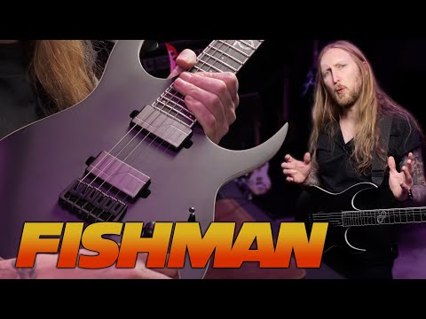 Fishman PRF-MHB-SB2 Fluence Modern Humbucker Active/Passive Pickups Set - Black image 5