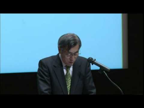（1 of 6）一橋大学主催国際シンポジウム2014「グローバル人材におけるアーツとサイエンス－国際流動化時代の大学教育－」挨拶