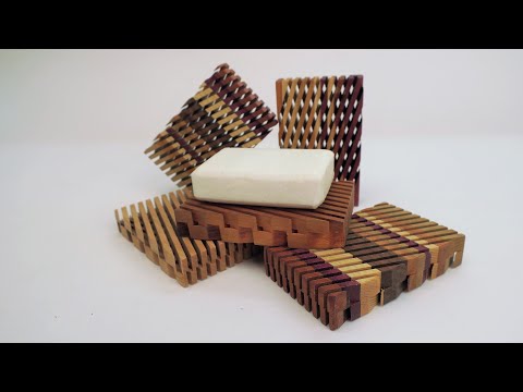 Part of a video titled Scrap Wood Soap Saver - How to - YouTube