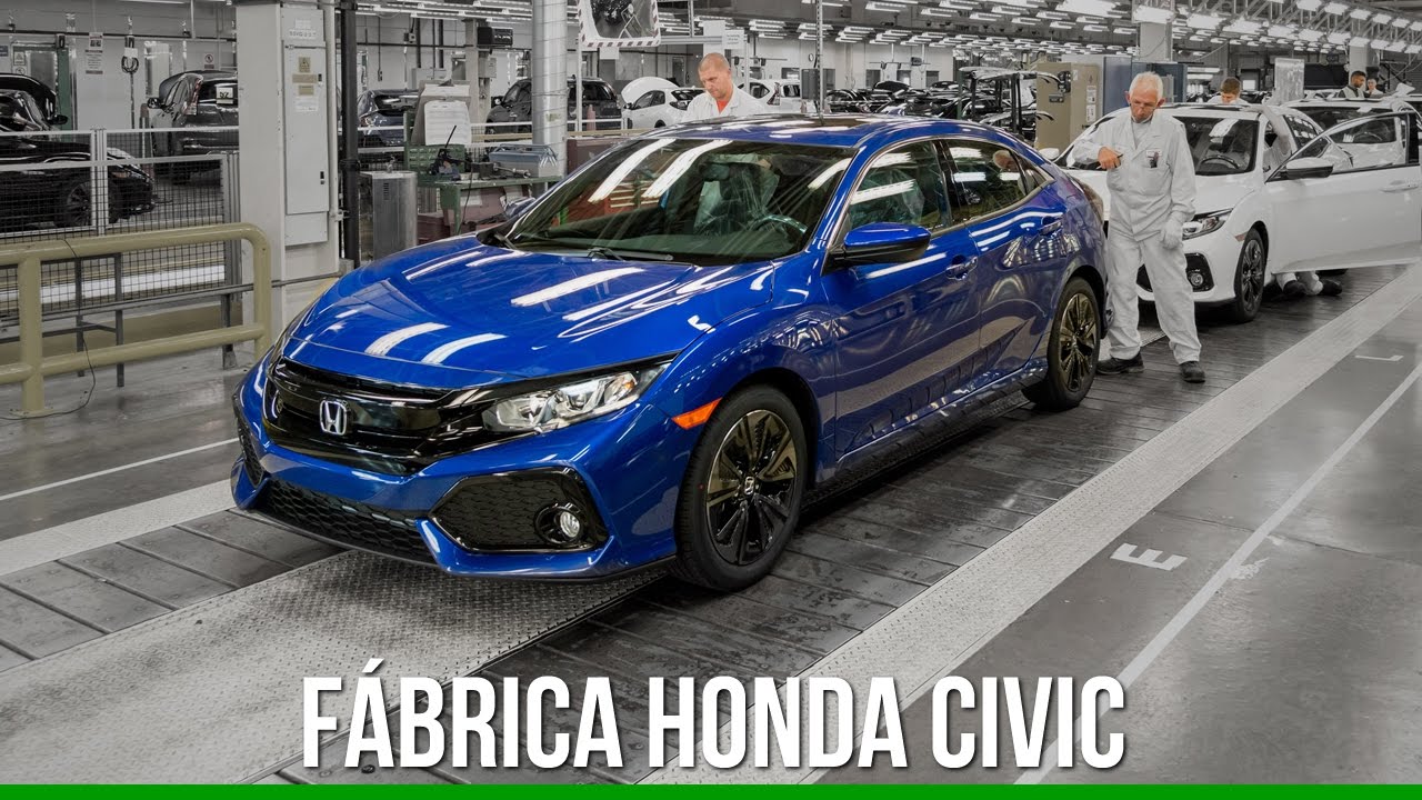 Fábrica da Honda - Produção do Novo Civic 2017