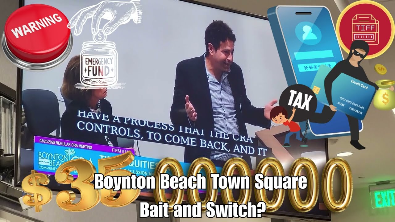 Boynton Beach Town Square Bait and Switch by  New York based Developer Time Equities