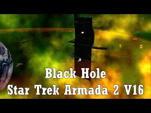 Black Hole "Borg Skirmish" - Vanquished! Star Trek Armada 2 Gameplay V16