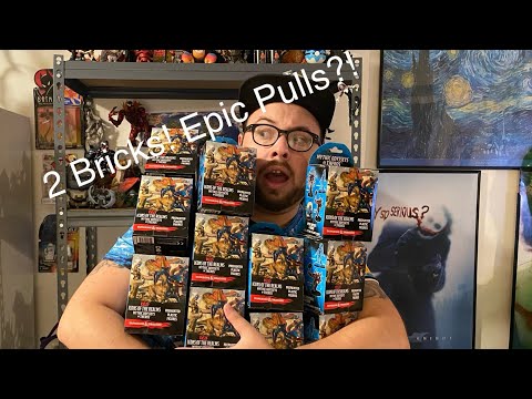 D&D Icons of the Realms- The Mythic Odysseys of Theros minis: Unboxing 2 bricks and review- WizKids