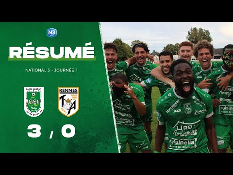 Résumé National 3 - 1ère journée | GSI Pontivy - TA Rennes (3-0)