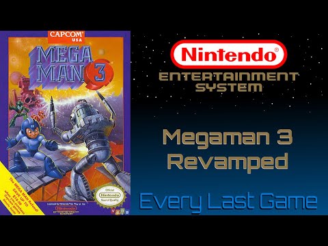 Megaman 3 Revamped - (Nintendo NES) - Gameplay