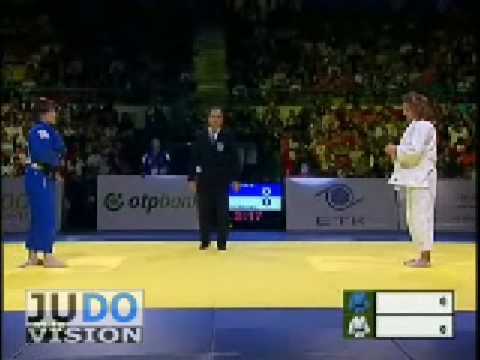 JUDO 2008 European Championships: Ylenia Scapin (ITA) - Leire Iglesias (ESP)