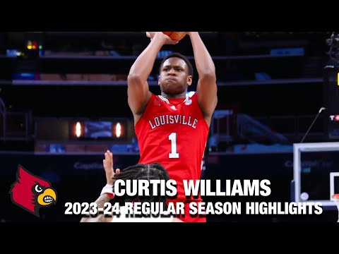 Curtis Williams 2023-24 Regular Season Highlights | Louisville G/F