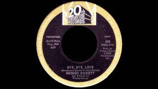 Nooney Rickett - Bye Bye Love (The Everly Brothers Cover)