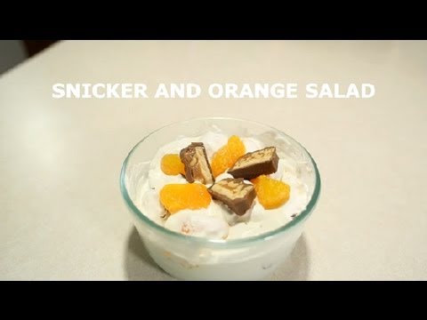 Snickers & Orange Salad : Salads