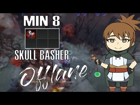 WTF Marci Min 8 Skull Basher Pro Gameplay - Godadico Dota
