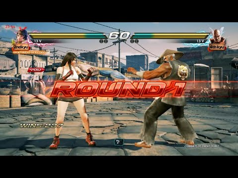 185_3 Tifa Josie vs Heihachi Mishima - Tekken 7 ( Uchiha x24 ) Online PC sin grafica