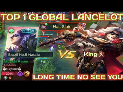 TOP 1 GLOBAL Lancelot SEASON 14 King 火 VS NATALIA | OLD HERO MEET UP AGAIN