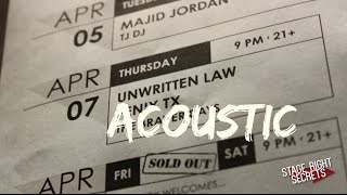 &quot;Belongs to You&quot; Unwritten Law Acoustic!