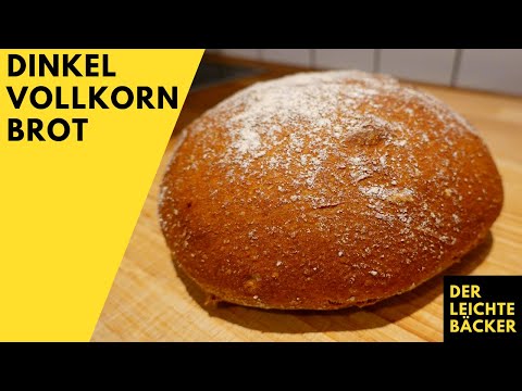 Gesundes und trotzdem leckeres Dinkelvollkornbrot ohne viel Arbeit selber machen | Brotzeit