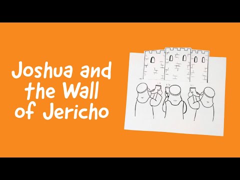 Joshua and the Wall of Jericho Craft