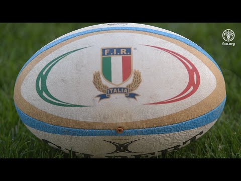 FAO and the Italian Rugby Federation team up for FAO’s 80th anniversary