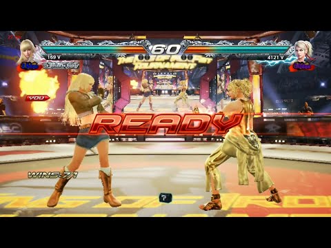212_2 Lili Rochefort Ryona vs Lidia Ryona - Tekken 7 ( Anakin x24 )  sin Grafica