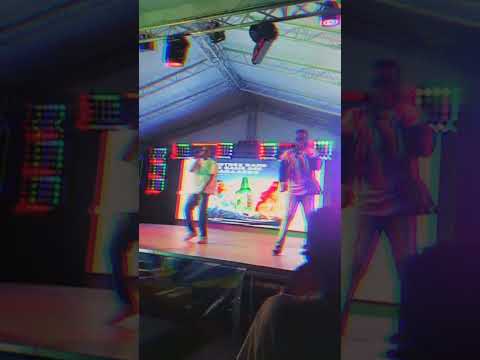 Zarmot Sonjack hier au Méga show case Brasco L'artiste dit merci beaucoup pour cette organisation