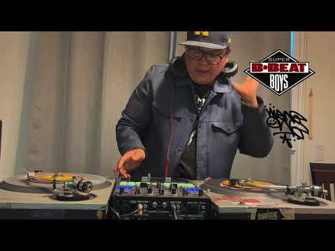 Super B-Beat TV Episode 1- Dj Mane One and SURE 163- An All Vinyl 45 Breaks Funk and Soul