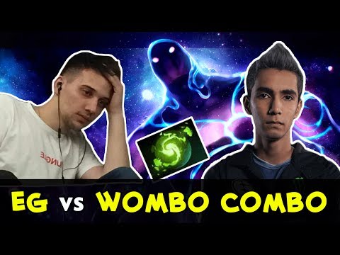 EG vs Wombo-Combo team — tense game vs Newbee