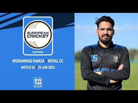POTM: M.Hamza - RYL vs NFCC | Highlights | ECS Cyprus, 2024 | 25 Jan 2024 | ECS24.034