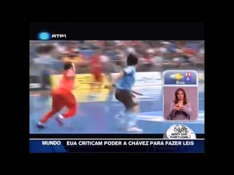 Ricardinho ( Futsal Nagoya Oceans ) marca golo impossível no Japão in HQ!!!