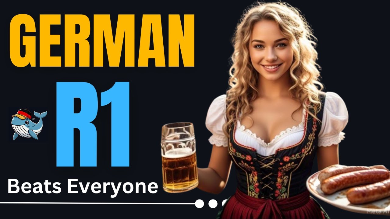 German R1 - Beats All Current and Future Models - Install Locally