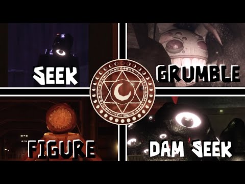 I Combined Every Doors Boss Into ONE Music Track | ROBLOX DOORS