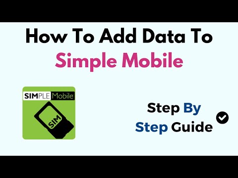 Simple Mobile Add Data