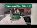 Bosch Akku-Stichsäge Universal Saw 18 V-100 Solo