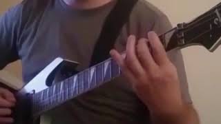 Iced earth - come what may guitar cover