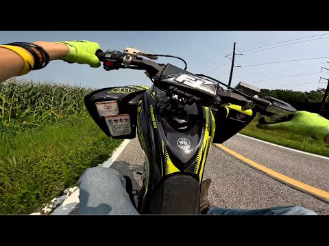 MY LONGEST WHEELIE EVER!!! (Raptor 700r SE Road Ride)