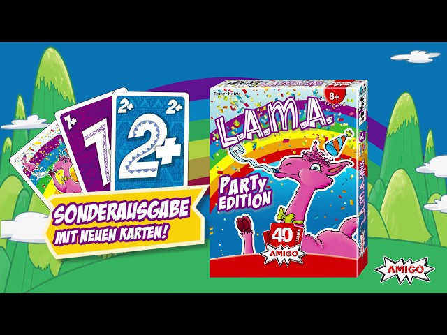 Video teaser for AMIGO-Spieletipp: ,LAMA Party Edition‘