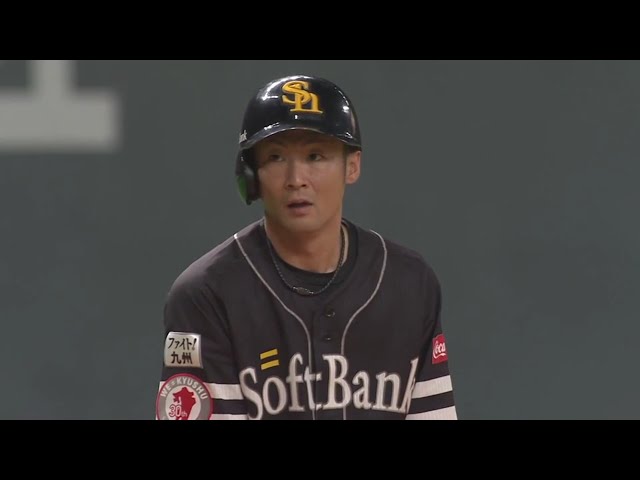 【5回表】右中間真っ二つ!! ホークス・明石 タイムリー3ベースで勝ち越し!! 2019/6/28 F-H