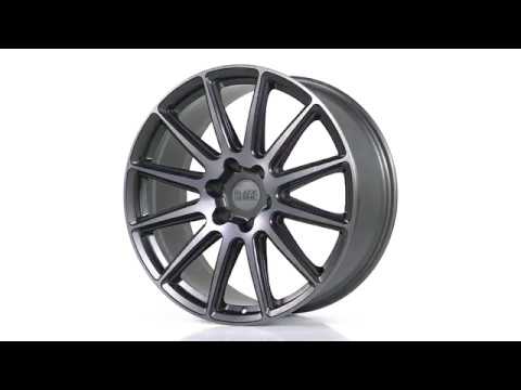 Black Rhino Truck Wheels - Waza in Brushed Gunmetal