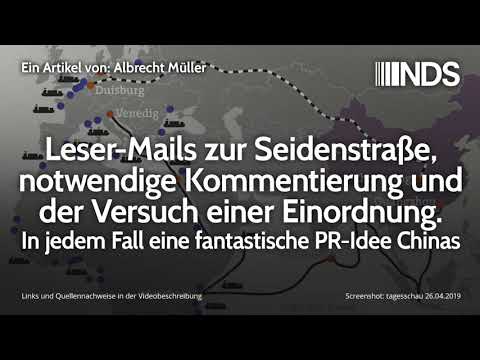 Seidenstraße - der Versuch einer Einordnung, Leser-Mails und notwendige Kommentierung
