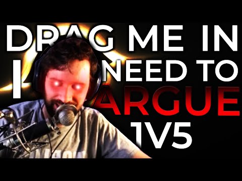 "You just defeated your own argument..." - Destiny Debates 1 VS 5