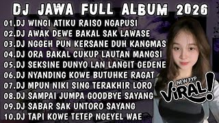 Download lagu DJ JAWA VIRAL TIKTOK TERBARU 2026||DJ WINGI ATIKU RAISO NGAPUSI-LA TASYA||SLOW BASS FULL ALBUM🎶 mp3