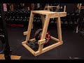 DIY Reverse Hyperextension | Garage Gym DIY
