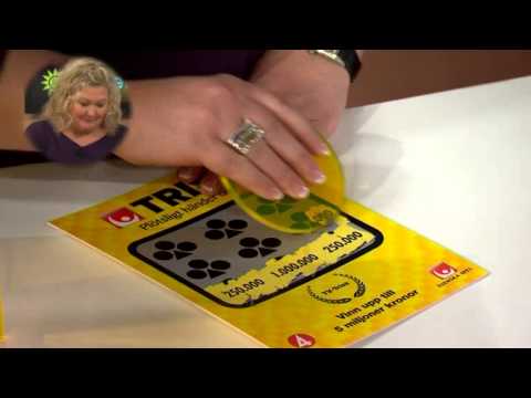 Petra från Lidköping skrapar Triss - Nyhetsmorgon (TV4)