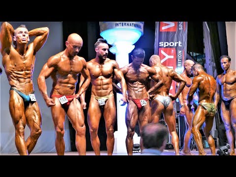 WFF European 2015 - Men Fitness Posedown