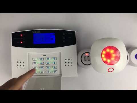 How to pair WiFi GSM alarm system with wireless siren?