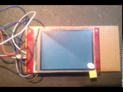 Raspberry pi - MI0283QT2 - LCD via SPI - Demo