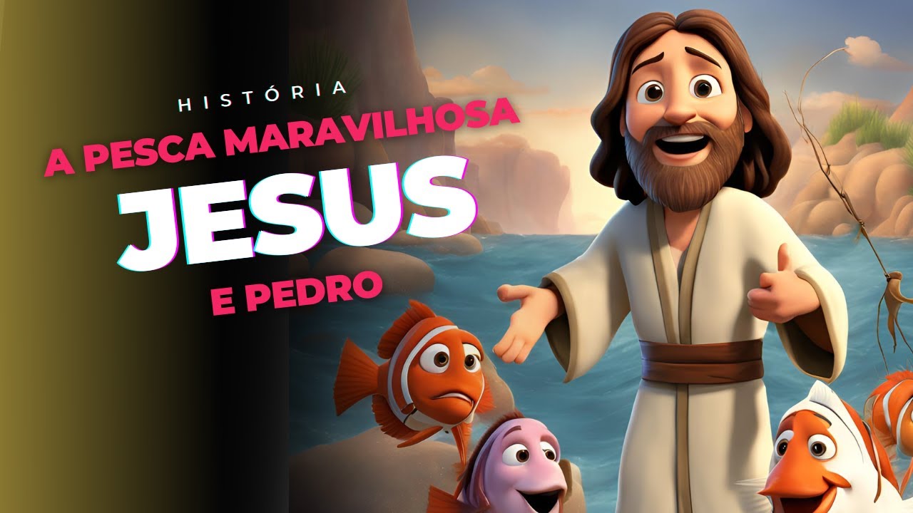 A Pesca Milagrosa de Jesus | História Bíblica para Crianças
