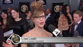 Lisa Loeb | Red Carpet | 60th GRAMMYs