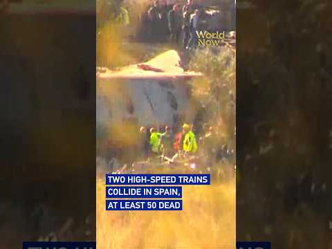 Two high-speed trains collide in Spain, at least 50 dead #worldnow