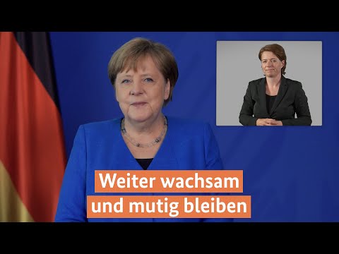 Weiter wachsam und mutig bleiben (Gebärdensprache)