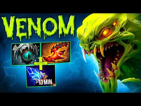 13-Min Aghanim’s Venomancer – The Poison King Is Back! 🐍